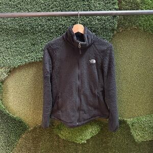 The North Face Black Zip-up Fleece Small